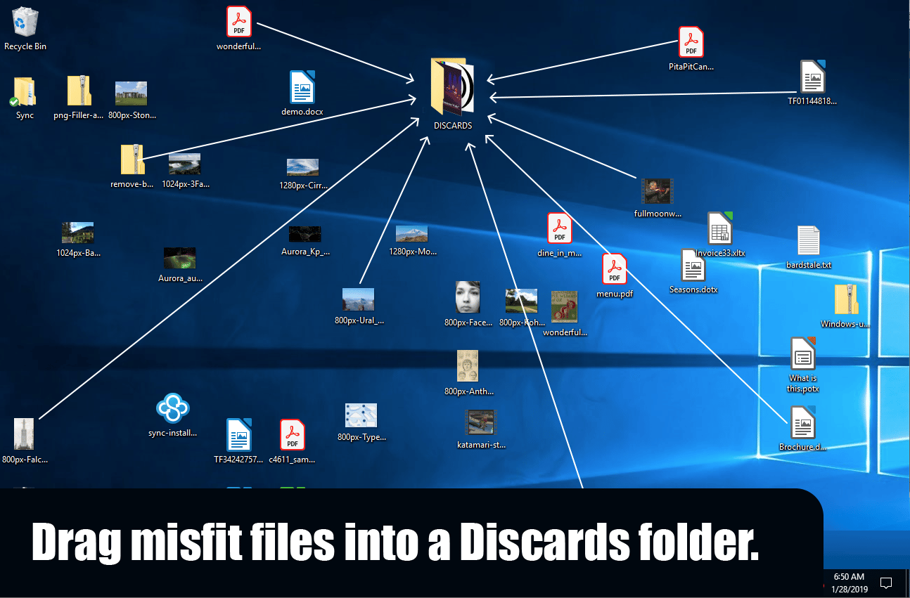 file-organization-discards